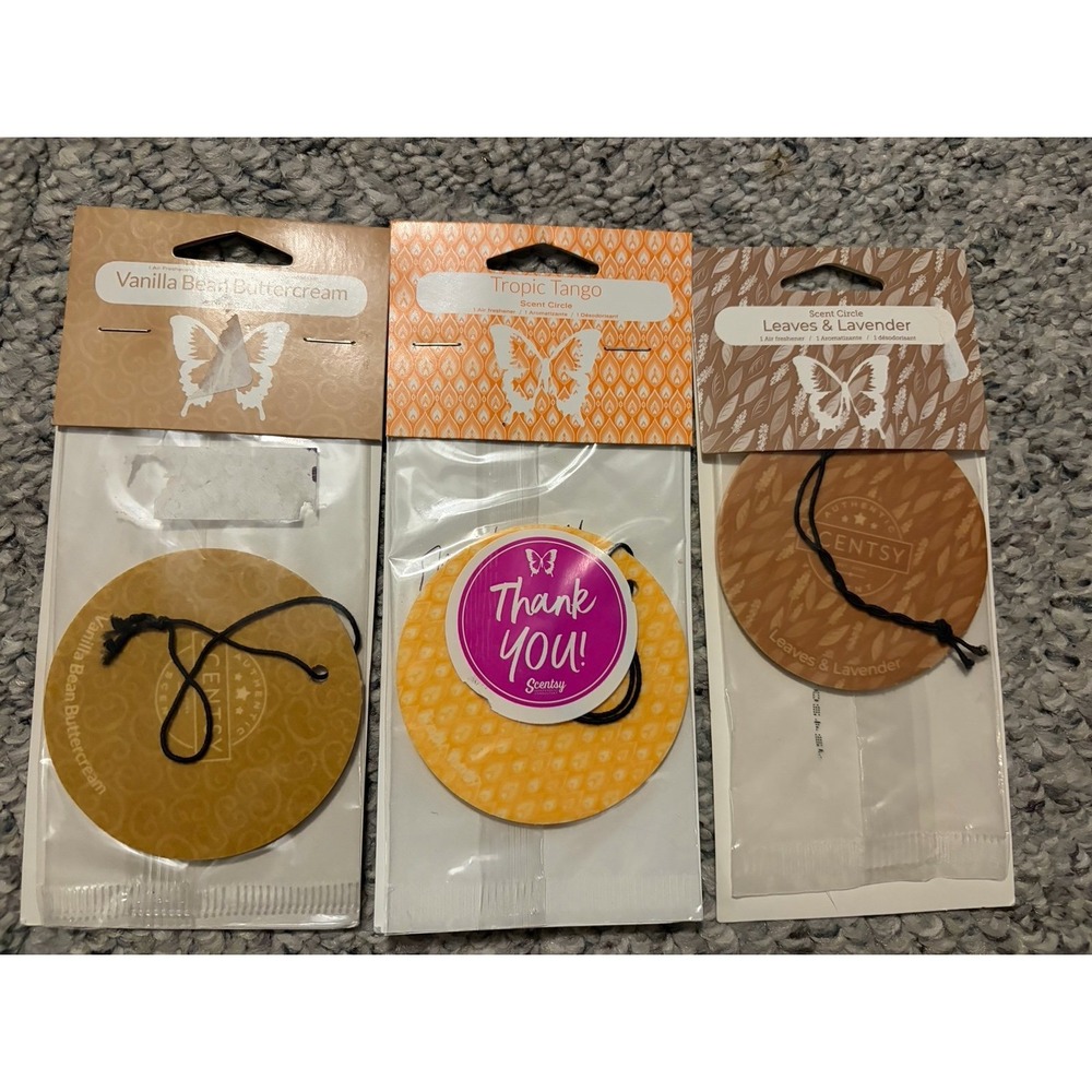 Lot of scentsy circles air fresheners